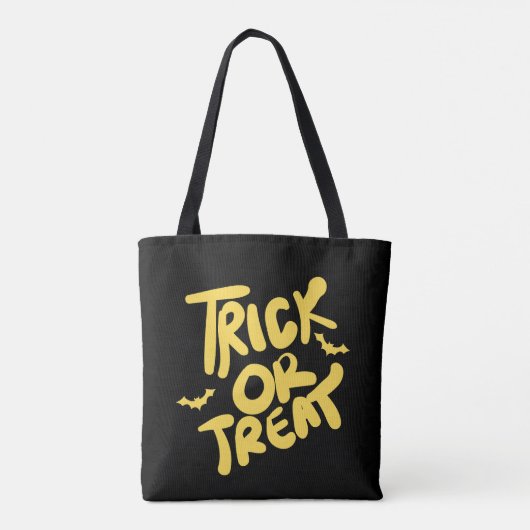 Trick oder Treat Halloween Tasche (Rückseite)