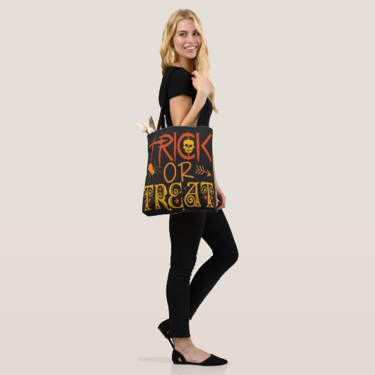 Trick oder Treat Halloween-Taschen Tasche (Am Model)