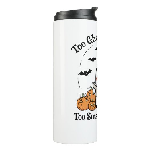 Trick oder Treat Halloween Thermosbecher (Nach links gedreht)