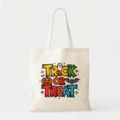 Trick oder Treat Halloween Tote Bag Tragetasche (Vorne)
