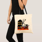 Trick oder Treat Halloween Tragetasche (Vorderseite (Produkt))