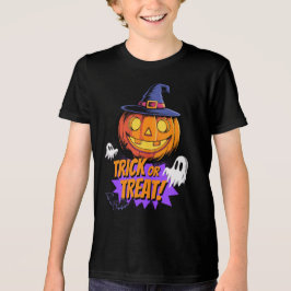 Trick oder Treat! Halloween Tri-Blend Shirt