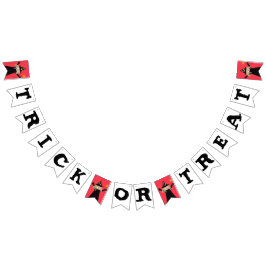 Trick oder Treat Halloween Wimpelkette