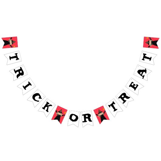 Trick oder Treat Halloween Wimpelkette (Alle)