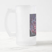 Trick oder Treat Halloween Zombies geben das Gehir Mattglas Bierglas (Links)