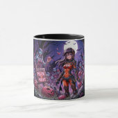 Trick oder Treat Halloween Zombies geben das Gehir Tasse (Zentrum)