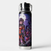 Trick oder Treat Halloween Zombies geben das Gehir Trinkflasche (Hinten)