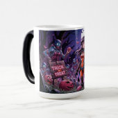 Trick oder Treat Halloween Zombies geben das Gehir Verwandlungstasse (Vorderseite Links)