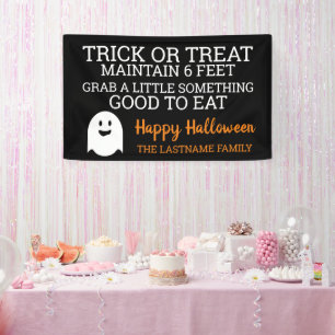 Trick oder Treat halten 6 Fuß - 2020 Halloween Banner