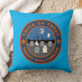 Trick oder Treat Happy Halloween Kissen (Decke)