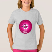 Trick oder Treat Happy Halloween Kostüm für Mädche T-Shirt (Vorderseite)