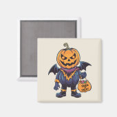 Trick oder Treat | Happy Halloween Magnet (Vorderseite/Rückseite)