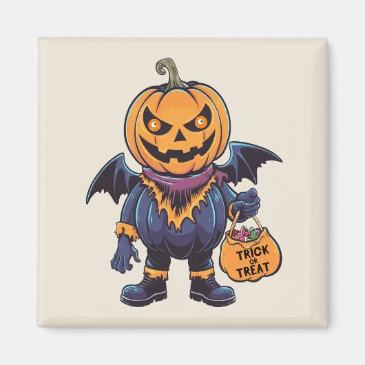 Trick oder Treat | Happy Halloween Magnet (Vorne)