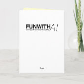 Trick oder Treat | Horriating Clown Halloween Karte (Rückseite)