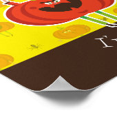 Trick oder treat ich habe Hunger Poster (Ecke)