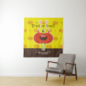 Trick oder treat ich habe Hunger Wandteppich (Beispiel)