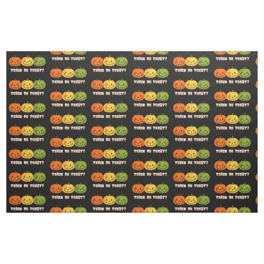 Trick oder Treat Jack-O-Lanterns Stoff (Yard (91,4 cm))