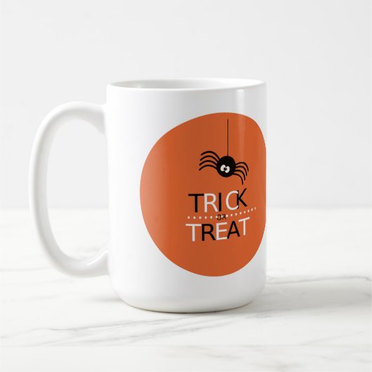 Trick oder Treat Kaffeetasse (Links)