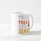 Trick oder Treat Kaffeetasse (VorderseiteRechts)