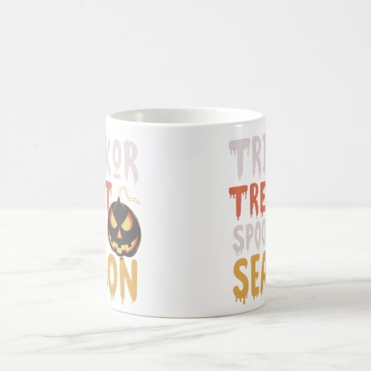 Trick oder Treat Kaffeetasse (Mittel)
