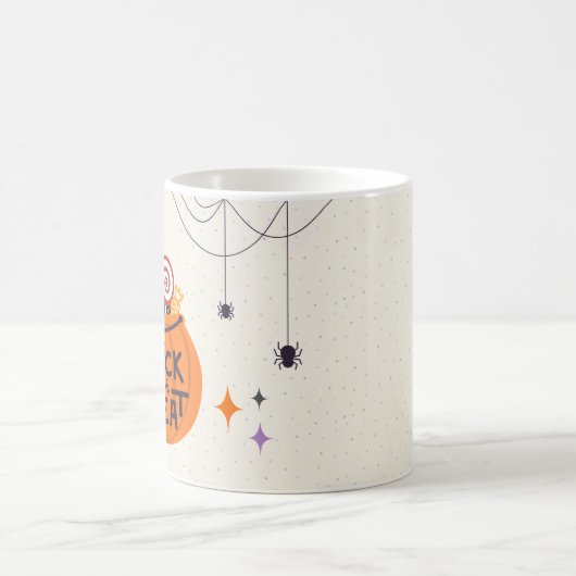 Trick oder Treat Kaffeetasse (Mittel)