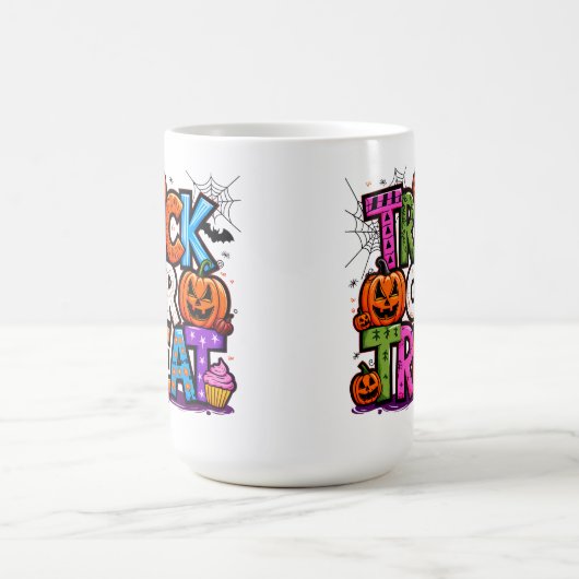 Trick oder Treat Kaffeetasse (Mittel)