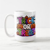 Trick oder Treat Kaffeetasse (Links)