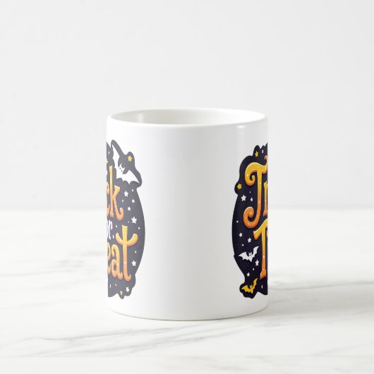 Trick oder Treat Kaffeetasse (Mittel)