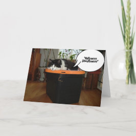 Trick oder Treat Karte