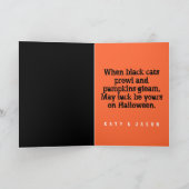 Trick oder Treat Karte (Innenseite)