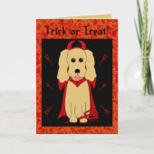 Trick oder Treat! Karte (Vorderseite)