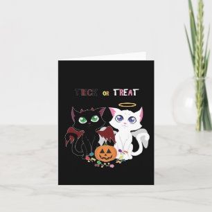 Trick oder Treat Kittens Karte