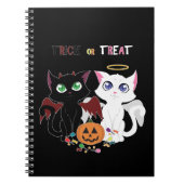 Trick oder Treat Kittens Notizblock (Vorderseite)