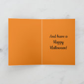 Trick oder Treat Kitty Faltkarte Karte (Innenseite)