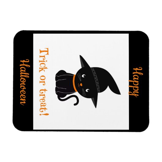 Trick oder Treat Kitty Magnet (Horizontal)