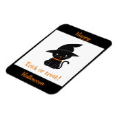 Trick oder Treat Kitty Magnet (Linke Seite)