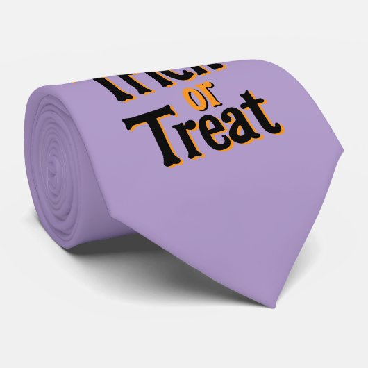 Trick oder Treat Krawatte (Gerollt)