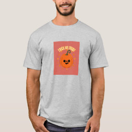 Trick oder Treat Kürbis zu Halloween T-Shirt