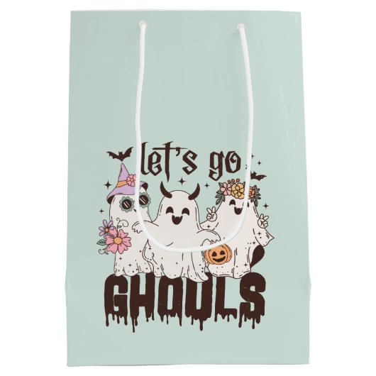 Trick oder Treat "Lass go Ghouls" oder Mittlere Geschenktüte (Rückseite)