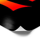 TRICK ODER TREAT lustige Halle Poster (Ecke)