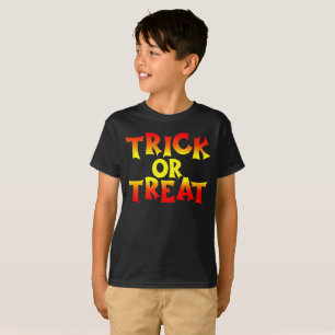 TRICK ODER TREAT lustige Halle T-Shirt