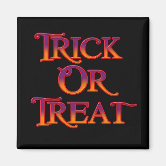 Trick oder Treat Magnet (Vorne)