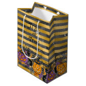 Trick oder Treat Mittlere Geschenktüte (Vorderseite Schrägansicht)