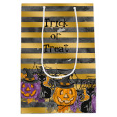 Trick oder Treat Mittlere Geschenktüte (Rückseite)