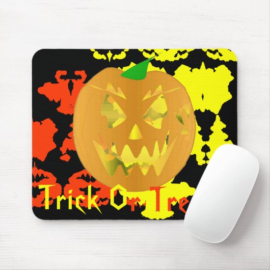 Trick oder Treat Mousepad (Mit Mouse)