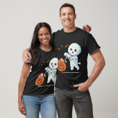 Trick oder Treat Mummy Halloween Candy Fun Kids sh T-Shirt (Unisex)