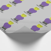 Trick oder Treat - Niedlich Frankenstein Geschenkpapier (Ecke)