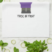 Trick oder Treat - Niedlich Frankenstein Handtuch (Gefaltet)
