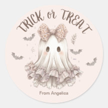 Trick oder Treat Niedlich Ghost Girl Pastel Hallow