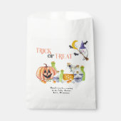 Trick oder Treat Niedlich Ghost Pumpkin and Magic Geschenktütchen (Vorderseite)